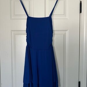 Blue Sleeveless Dress